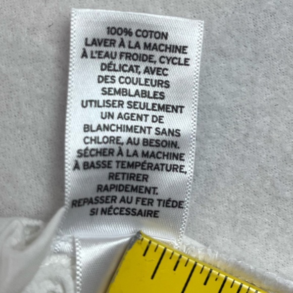 CASLON White Eyelet Cotton Top Short Sleeve Blouse - Picture 11 of 15